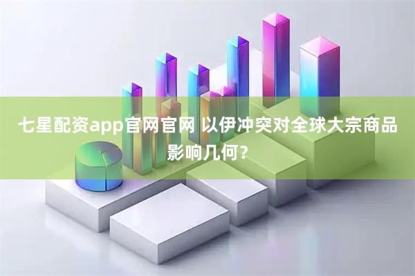 七星配资app官网官网 以伊冲突对全球大宗商品影响几何？